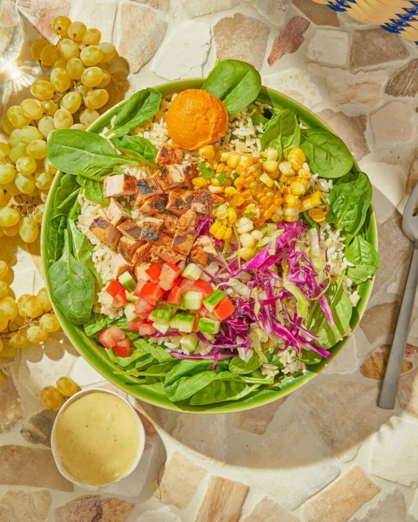 healthy vegan bowl 