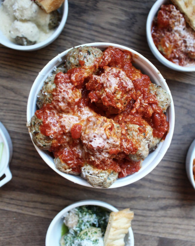 Meatballs from The Meatball Shop