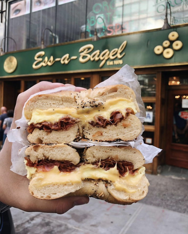 bagel sandwich breakfast catering in nyc